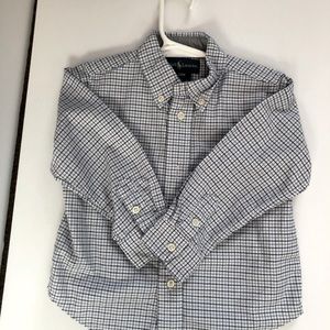 Ralph Lauren 24 month plaid stretch poplin shirt